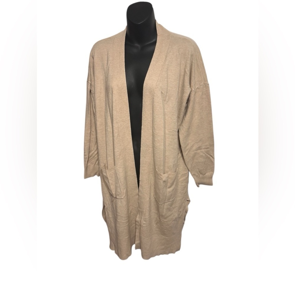 Luna and Ivy dark cream cardigan size medium/large - Picture 4 of 7